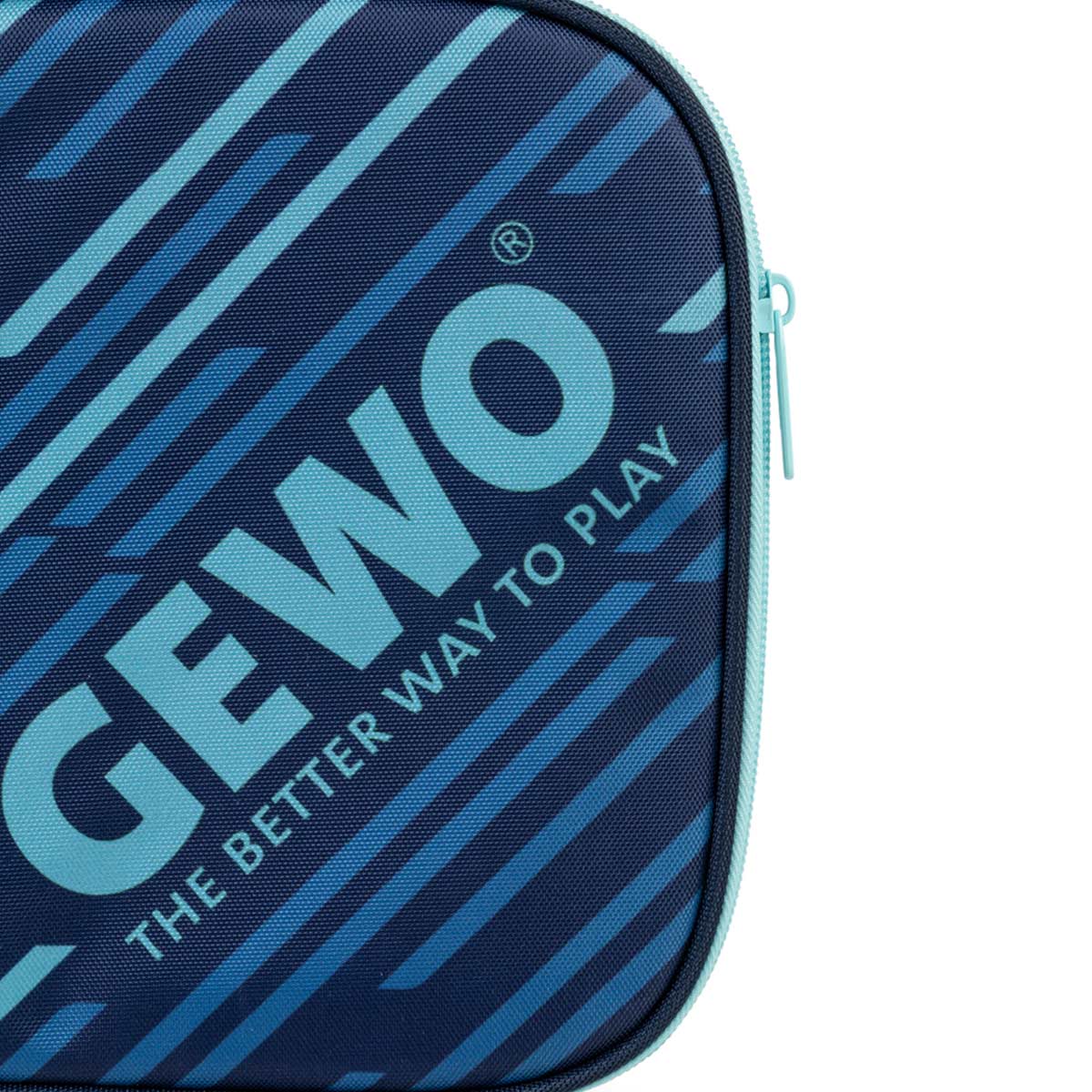 Gewo Single Cover Stripes navy/sky