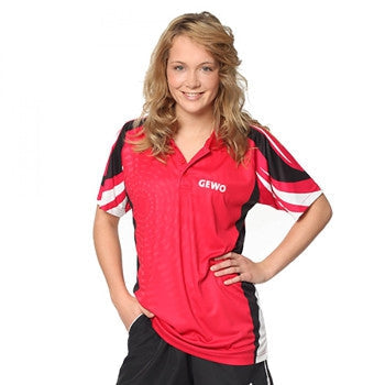 Gewo shirt Cliff red/black