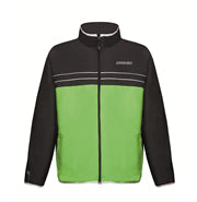 Donic Tracksuitjacket Laser black/limegreen
