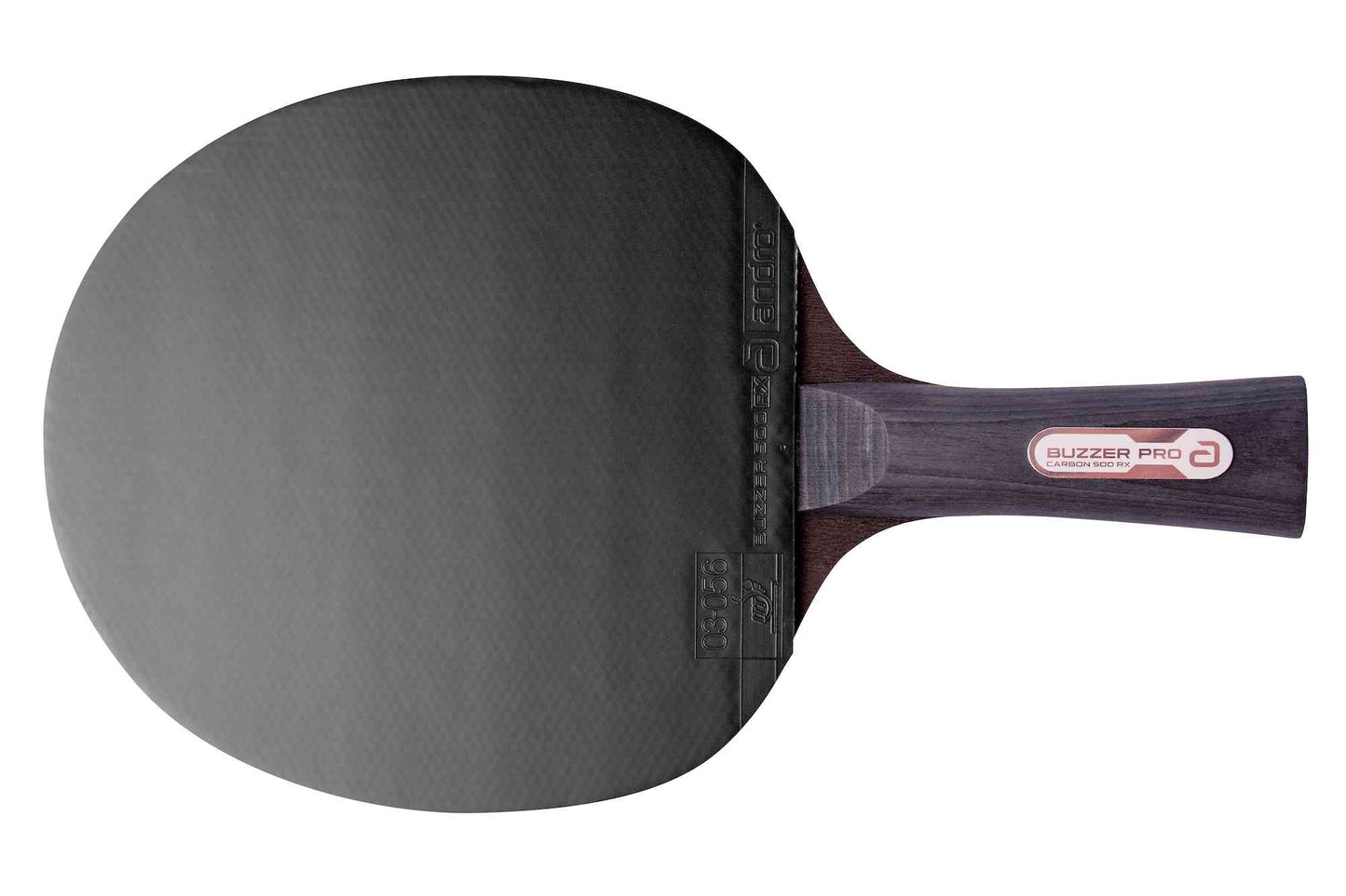 Andro Bat  Buzzer Pro Carbon 500 RX black/red holrond