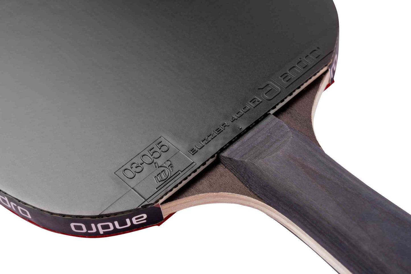 Andro Bat Buzzer Up 400 R black/red holrond