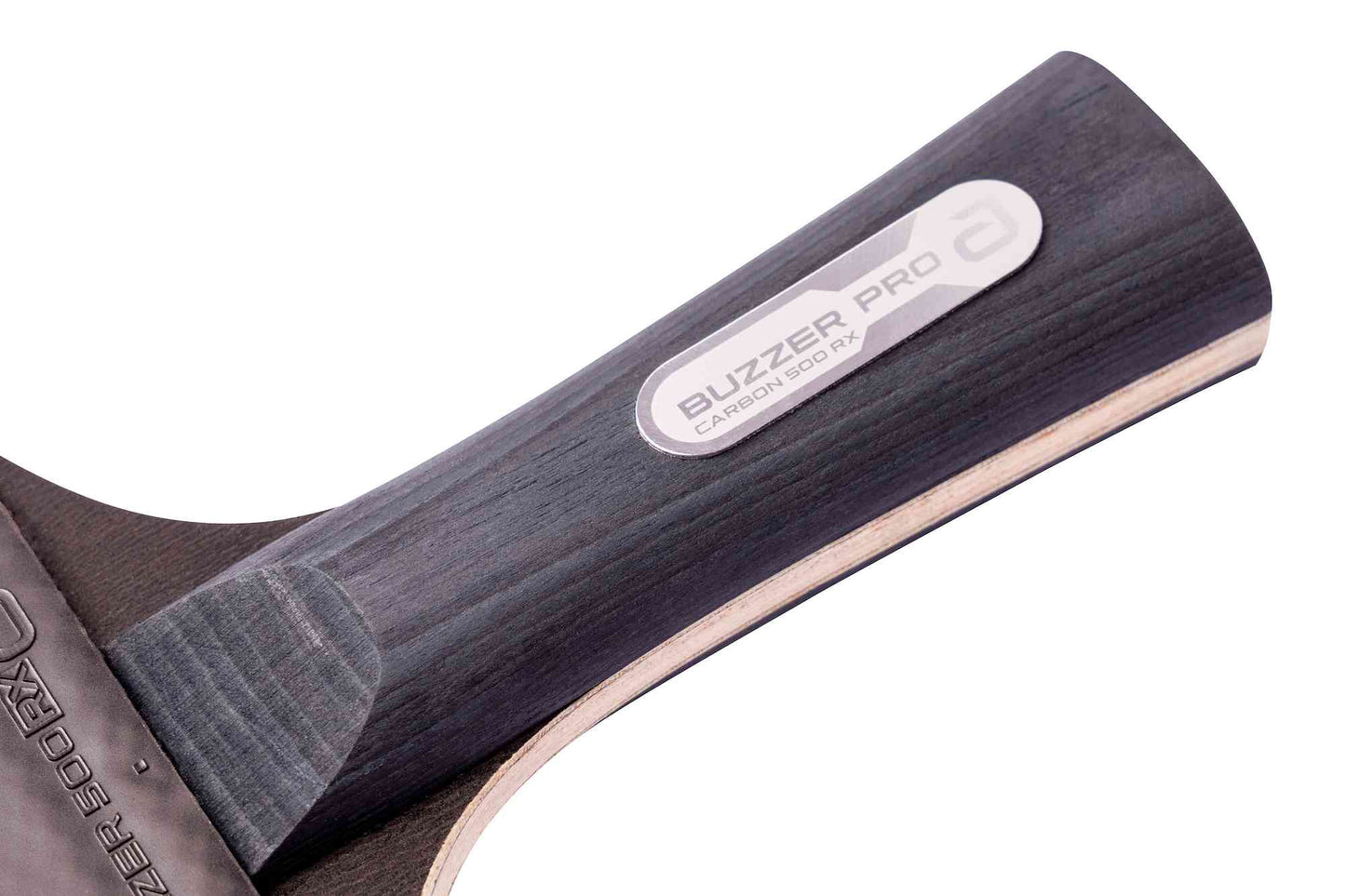 Andro Bat  Buzzer Pro Carbon 500 RX black/red holrond