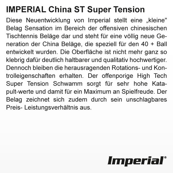 Imperial China ST Super Tension