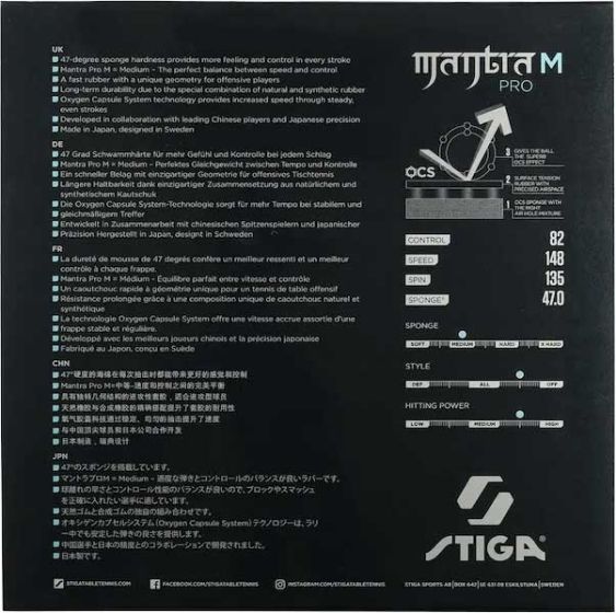 Stiga Mantra Pro M