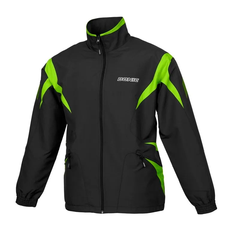 Donic Tracksuitjacket Viper black/green
