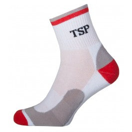TSP Socks Flex white/red/grey