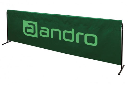 Andro speelveldomranding Basic green 2.33m x 73cm. 10er Set