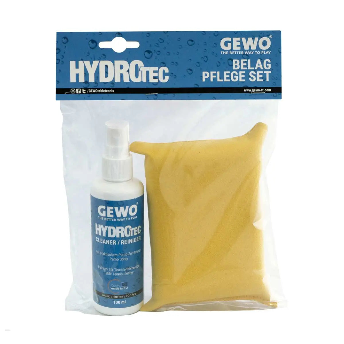 Gewo Hydro Tec Set Easy Clean Gewo SE - tabletennisstore.eu