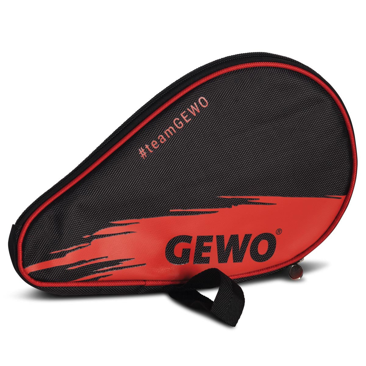 Gewo Batcover Wave round with ball compartment black/red