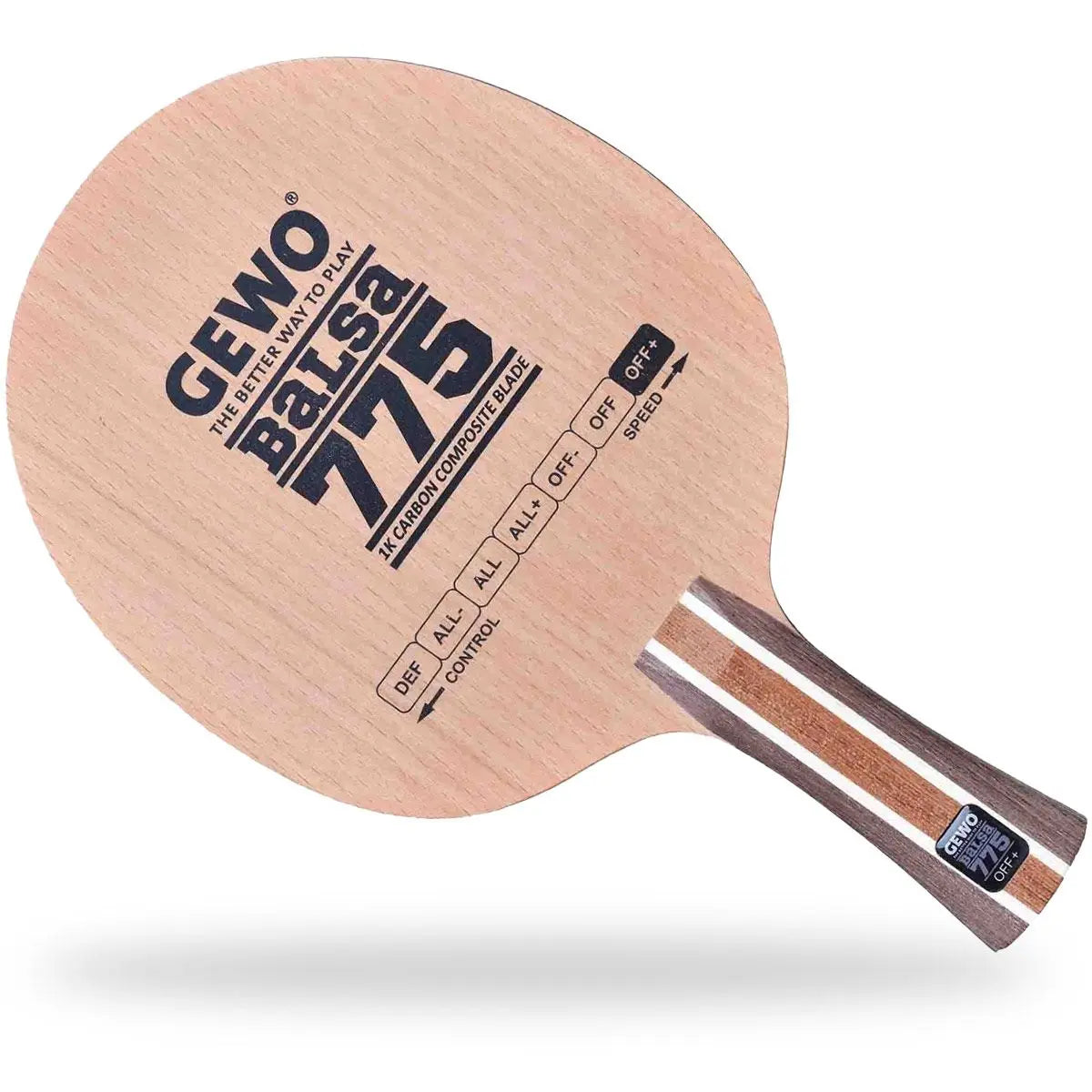 Gewo Balsa Carbon 775 Gewo SE - tabletennisstore.eu