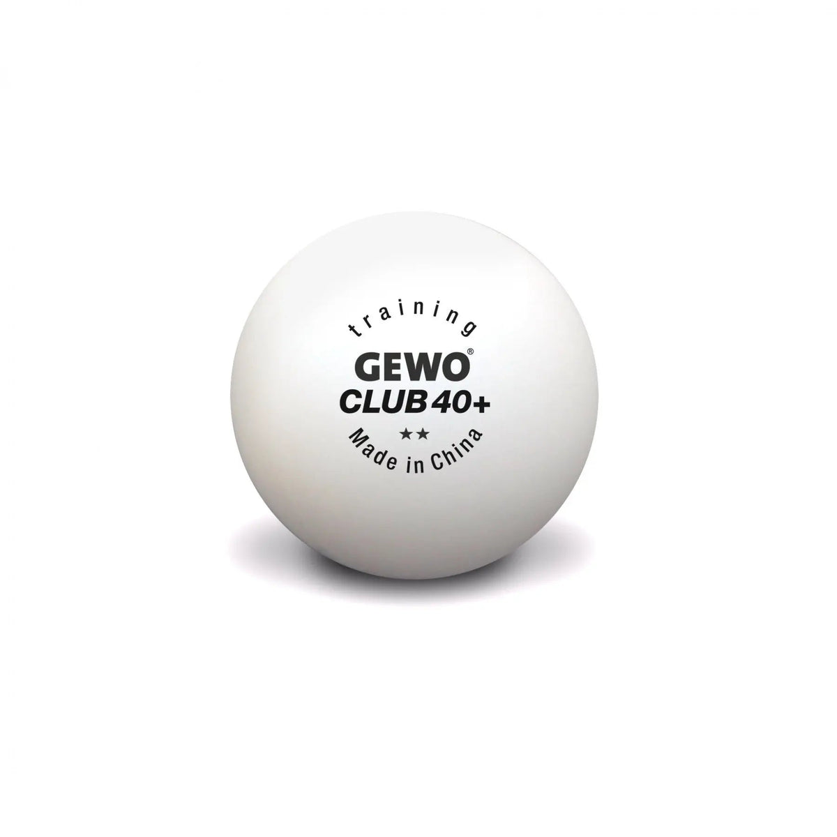 Gewo Balls Training Club 40+** (72) white Gewo SE - tabletennisstore.eu