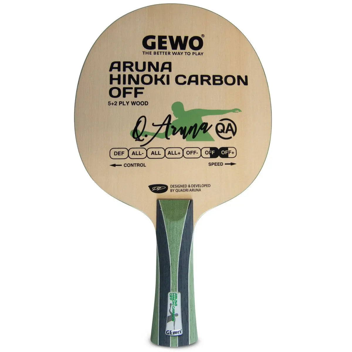 Gewo Aruna Hinoki Carbon Off Gewo SE - tabletennisstore.eu