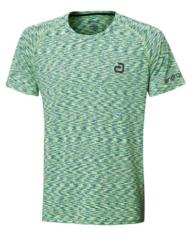 Andro Shirt Melange Multicolor green