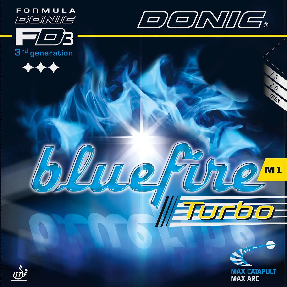 Donic Bluefire M1 Turbo DONIC SE - tabletennisstore.eu