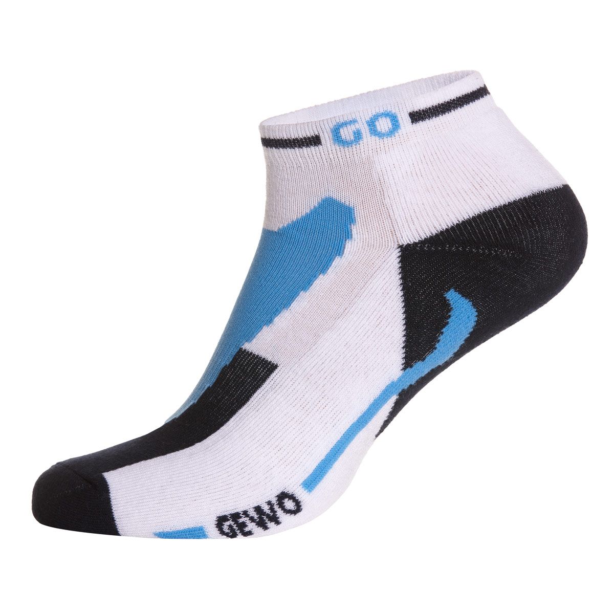 Gewo Short Socks Flex III white/blue