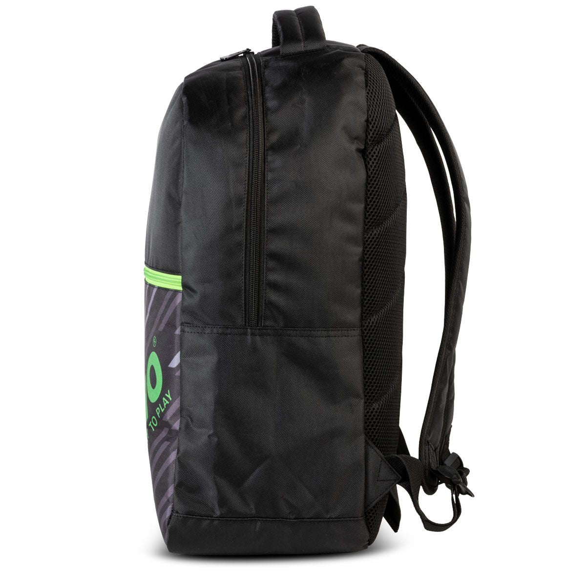 Gewo Backpack Stripes black/lime