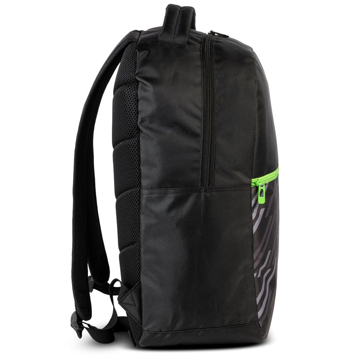 Gewo Backpack Stripes black/lime