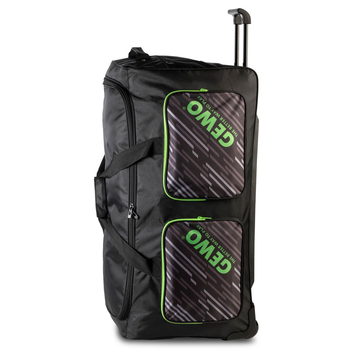 Gewo Trolley Stripes XL black/lime
