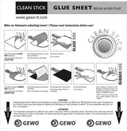 Gewo adhesive film clean stick Gewo SE - tabletennisstore.eu