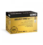 Gewo Balls Select Pro 40+*** (72) white Gewo SE - tabletennisstore.eu