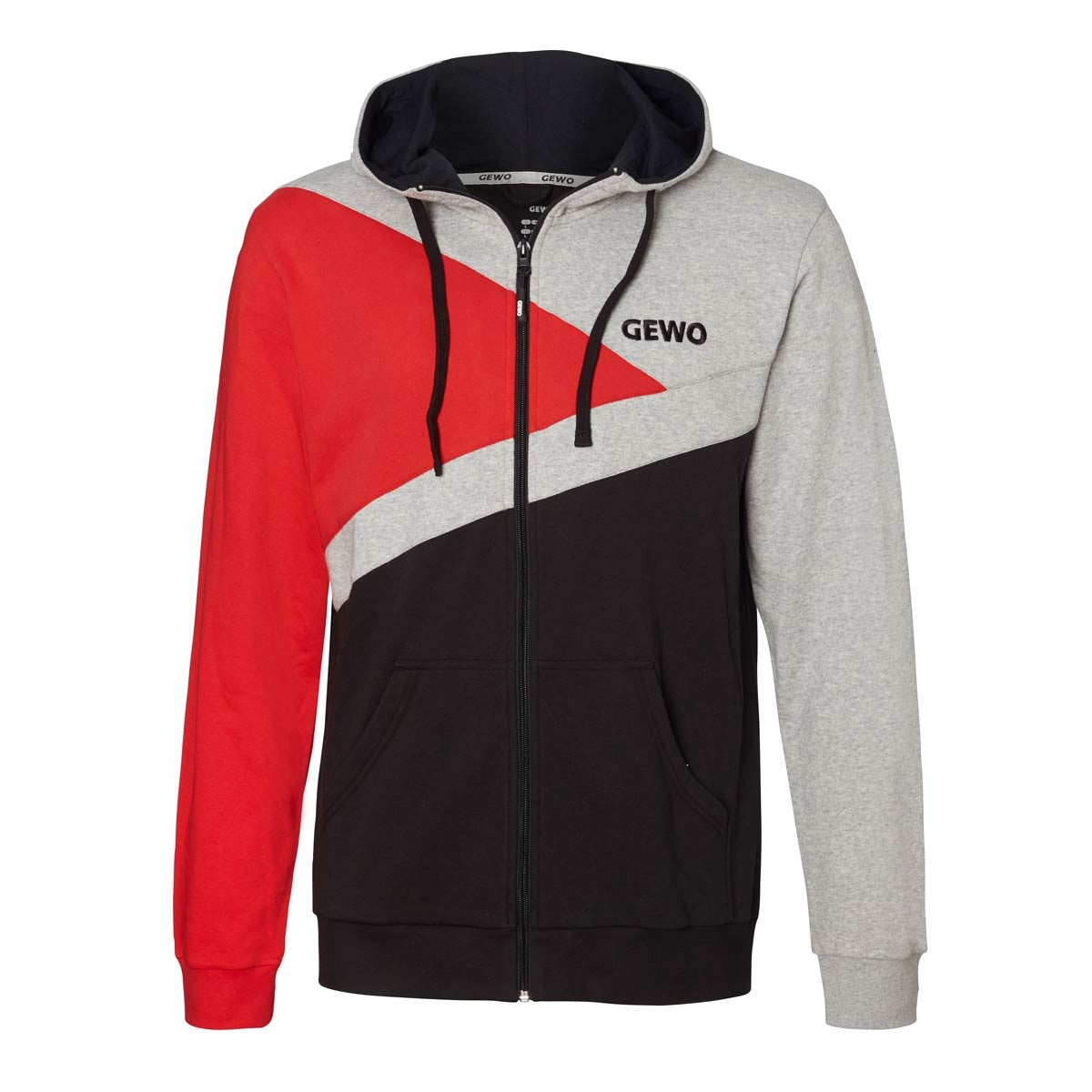 Gewo Hoody Lever II black/red