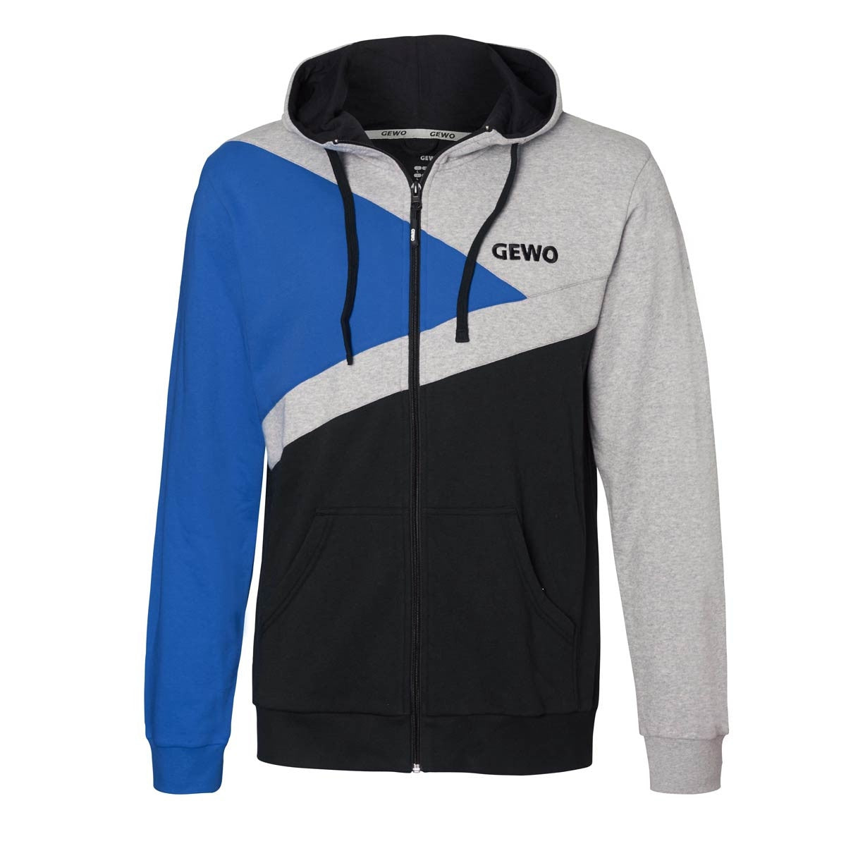Gewo Hoody Lever II black/royalblue