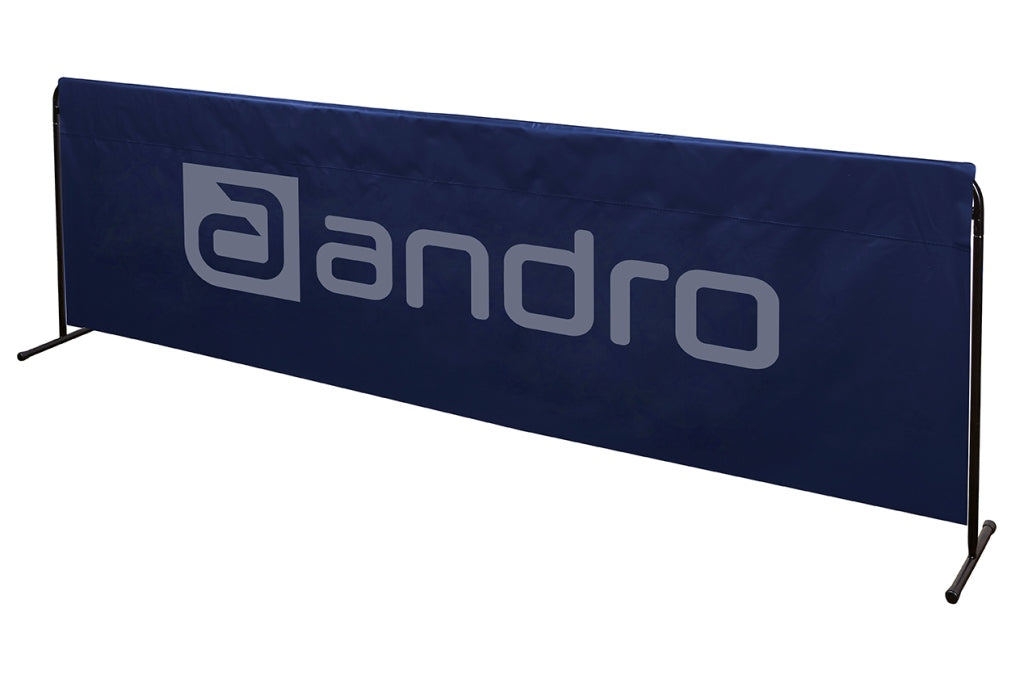 Andro speelveldomranding Basic blue 2.33m x 73cm.