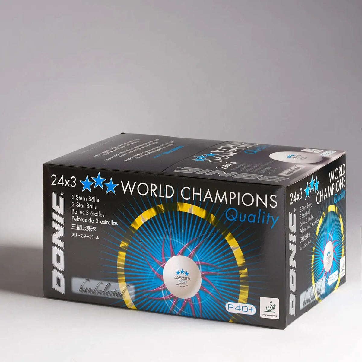 Donic Ball P40+ *** white (72) DONIC SE - tabletennisstore.eu