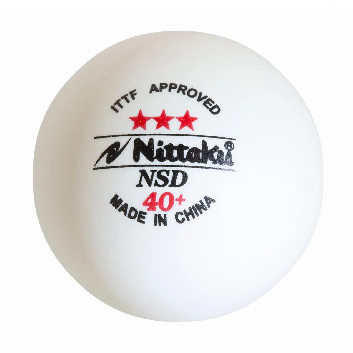 Nittaku SD 40+ *** white (3) Nittaku SE - tabletennisstore.eu