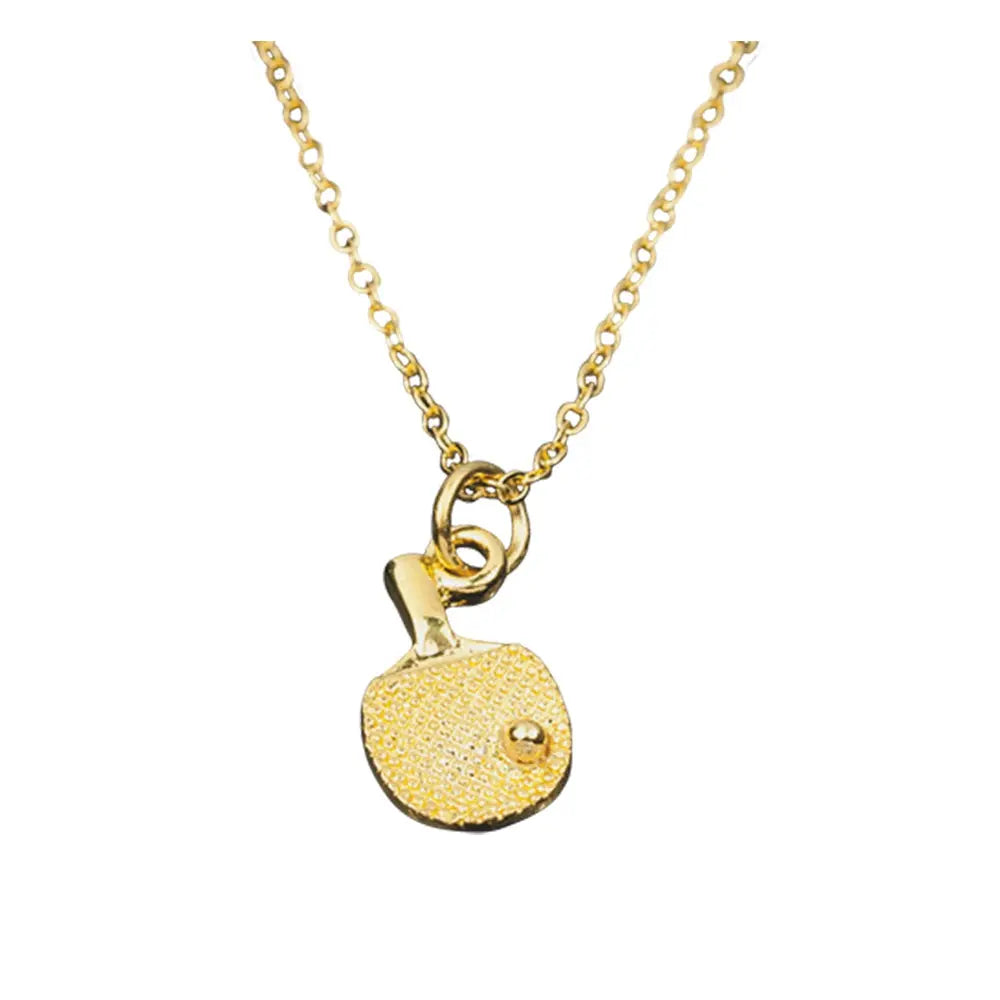 Tibhar Necklace bat gold small Tibhar SE - tabletennisstore.eu