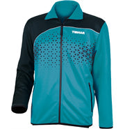 Tibhar Tracksuitjacket Game turquoise/navy