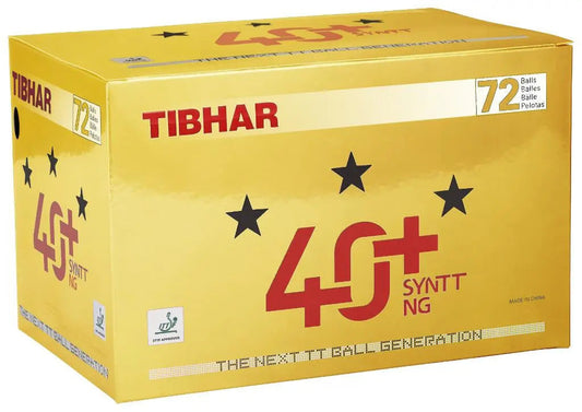 Tibhar Ball***40+ SYNTT NG white (72) Tibhar SE - tabletennisstore.eu