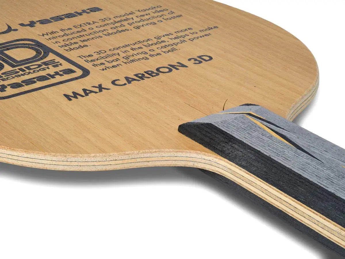 Yasaka Max Carbon 3-D Yasaka SE - tabletennisstore.eu