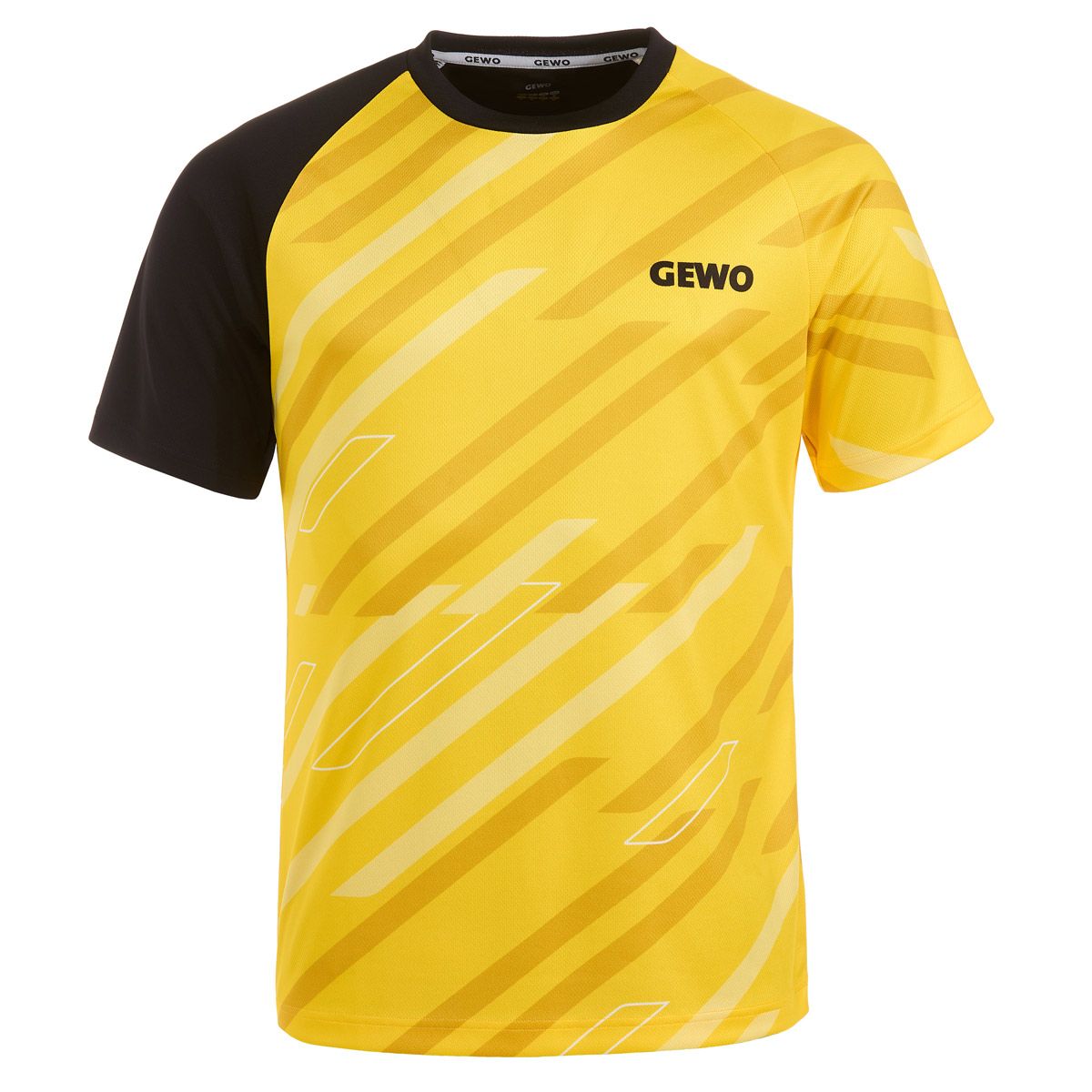 Gewo shirt Ponza II yellow/black