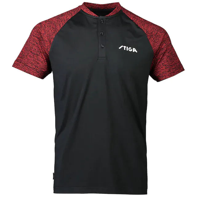 Stiga shirt Team black/red