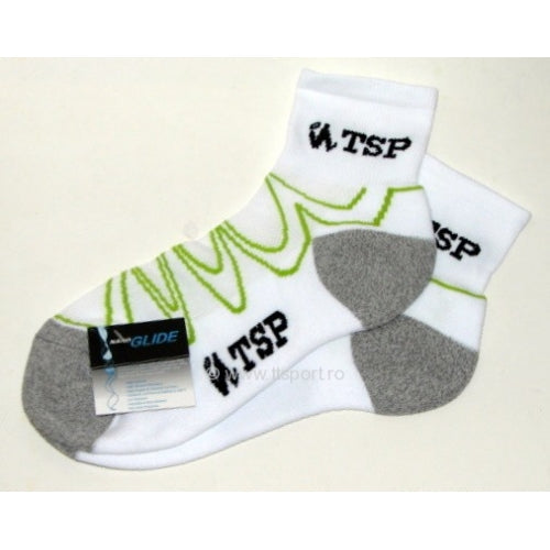 TSP Socks Nano white/grey/green
