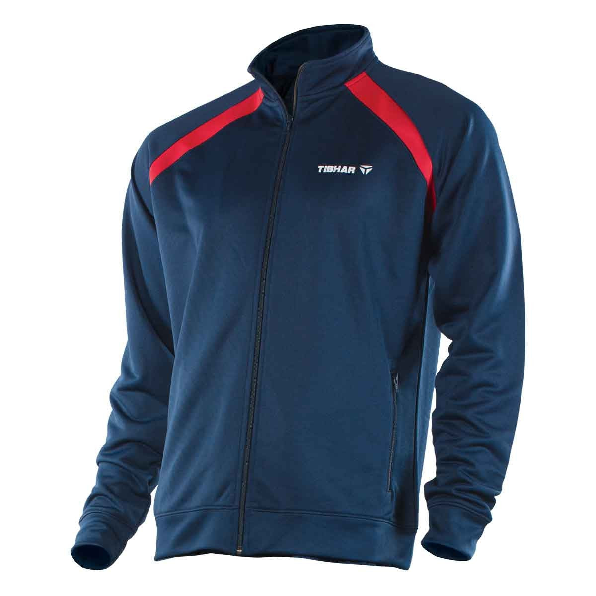 Tibhar Tracksuitjacket World navy/red