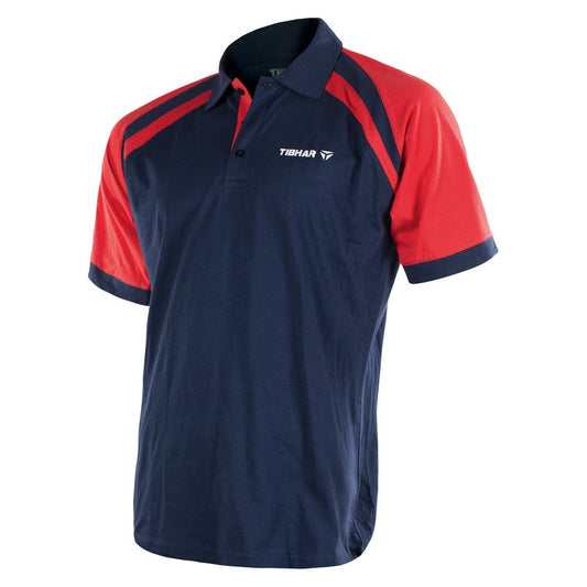 Tibhar shirt World Cotton navy/red
