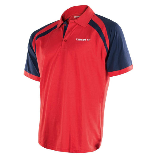 Tibhar shirt World Cotton red/navy