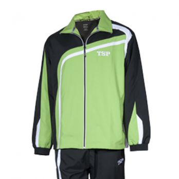 TSP Tracksuitjacket Kireina black/limegreen