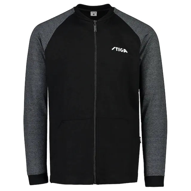 Stiga Tracksuitjacket Member black/grey