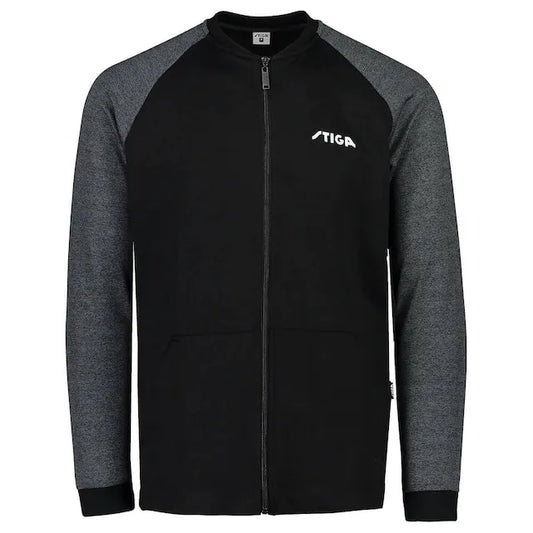 Stiga Tracksuitjacket Member black/grey