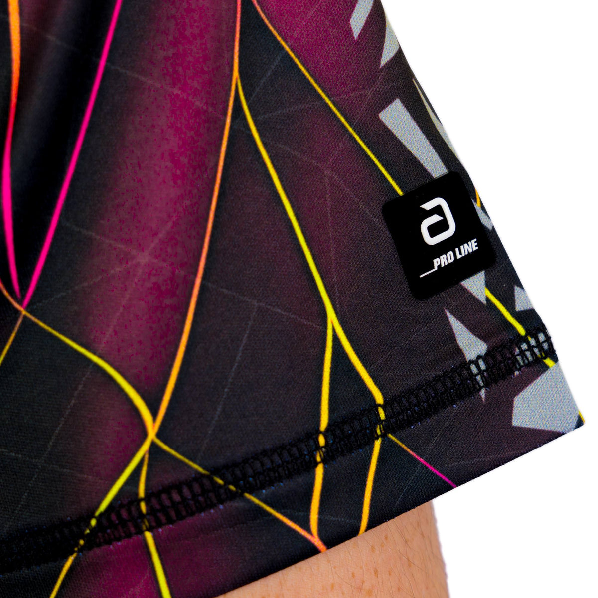 Andro Shirt Nayton black/neon pink