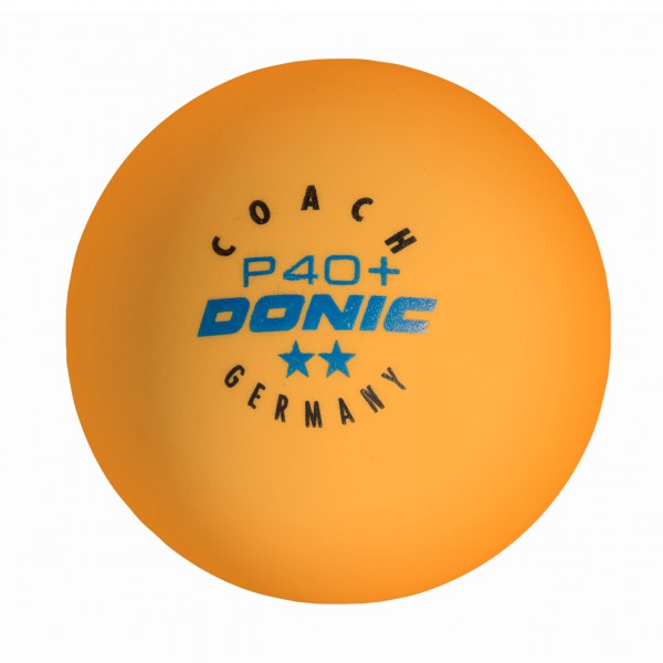 Donic Ball Coach P40+ **orange (120)