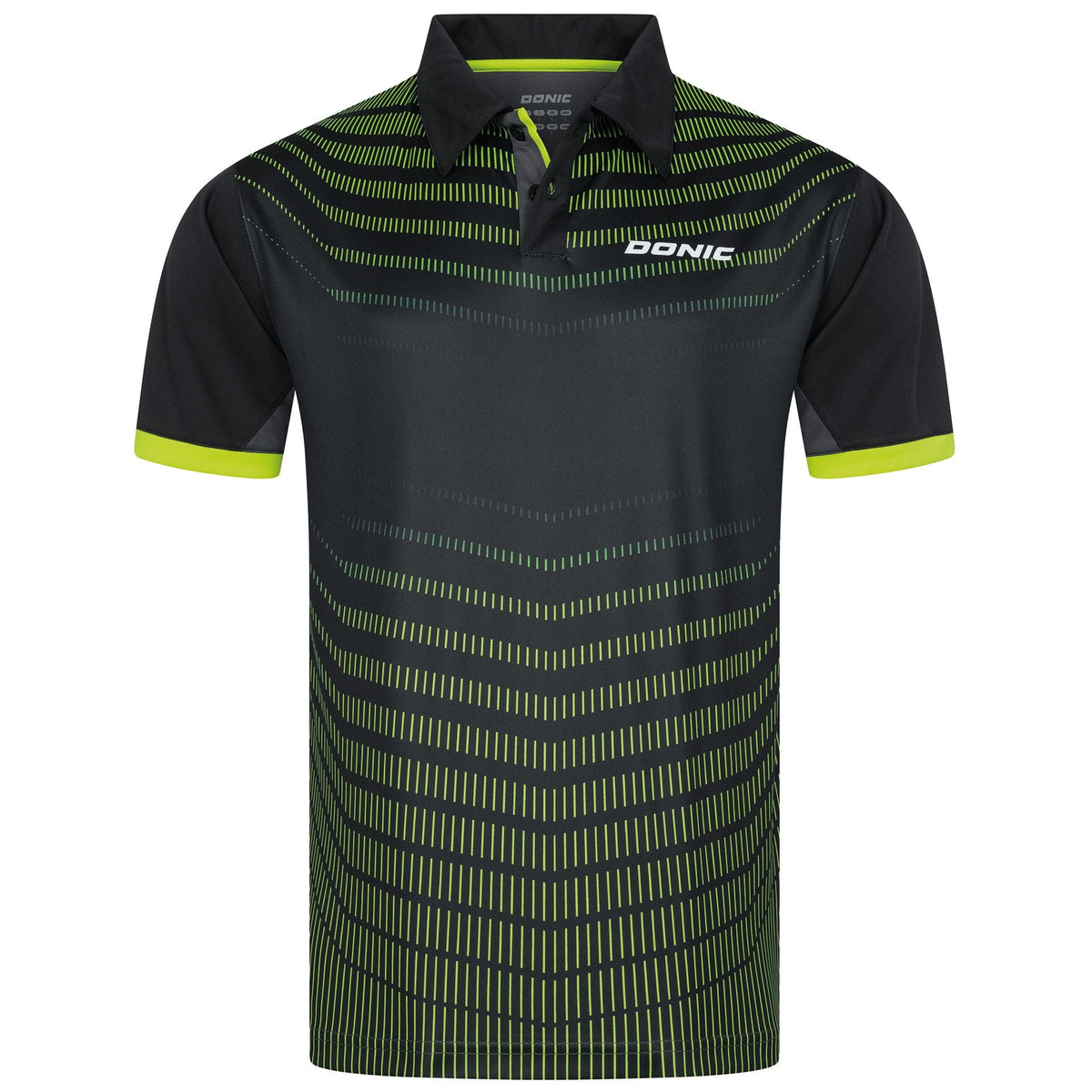 Donic shirt Kava black/lime