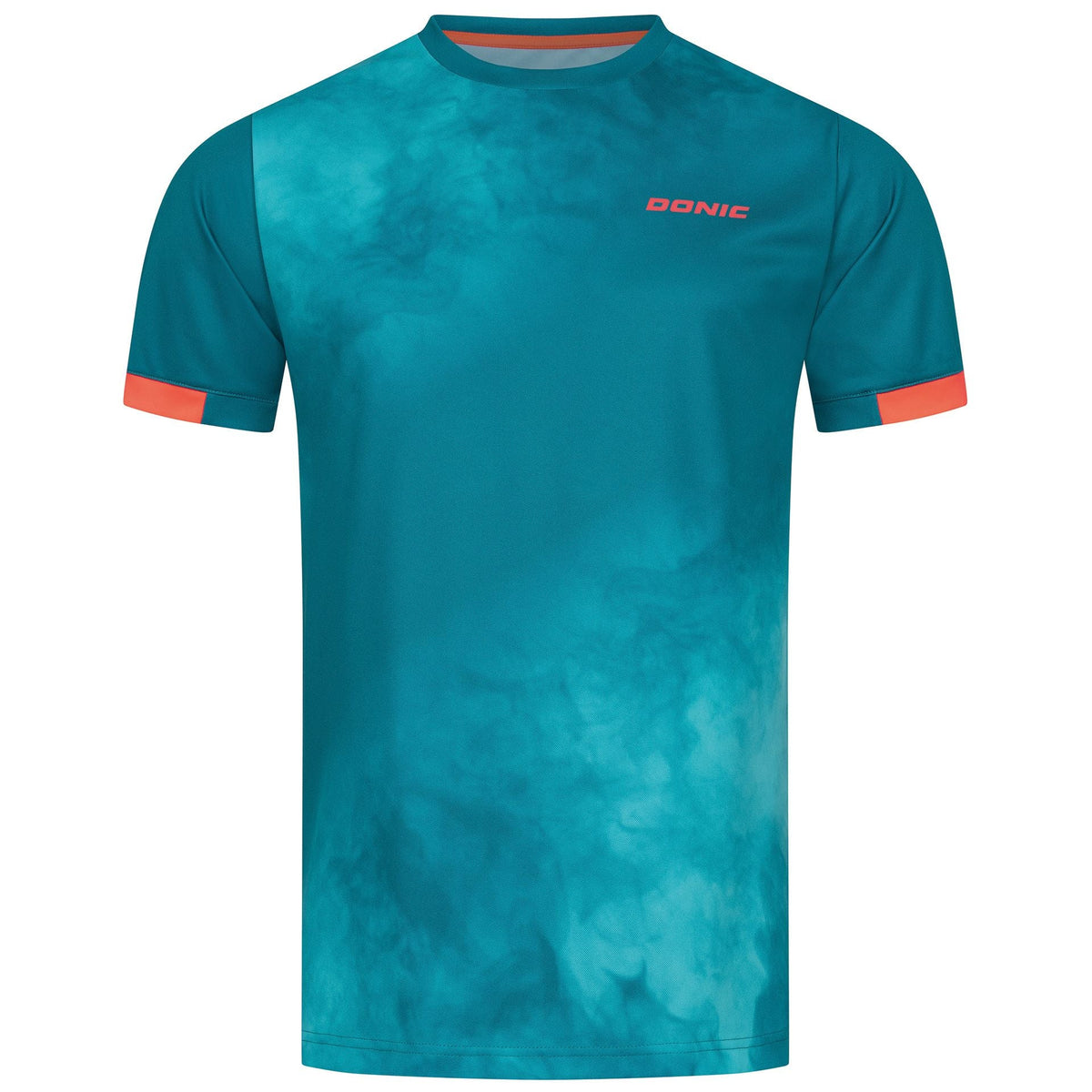 Donic t-shirt Axtion green/light blue/orange