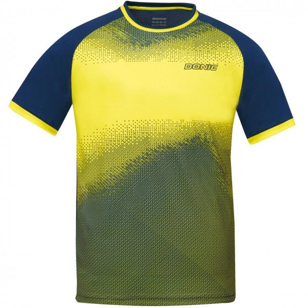 Donic T-Shirt Agile Junior yellow/navy