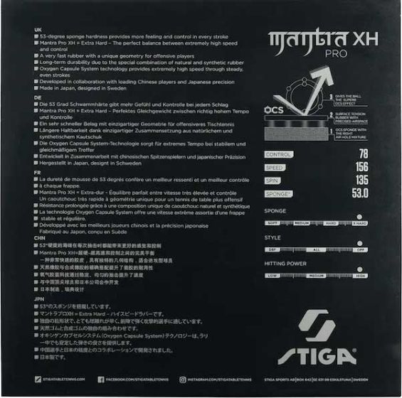 Stiga Mantra Pro XH