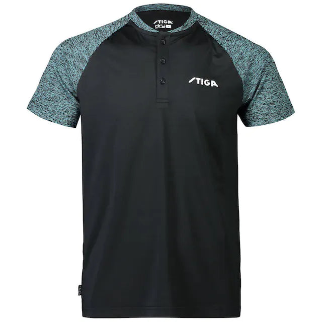 Stiga shirt Team black/green