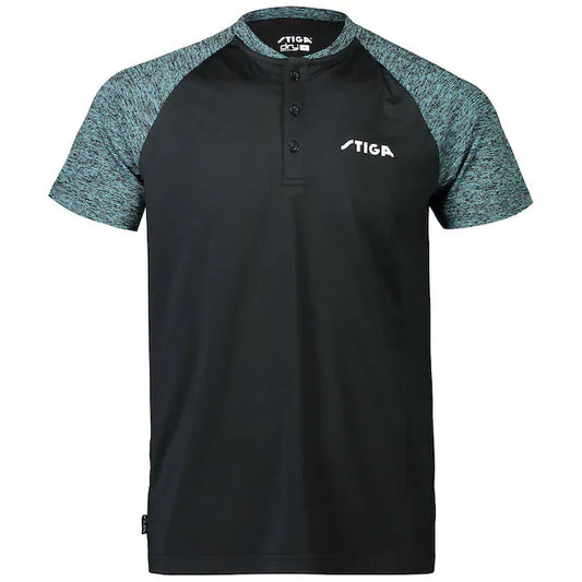 Stiga shirt Team black/green